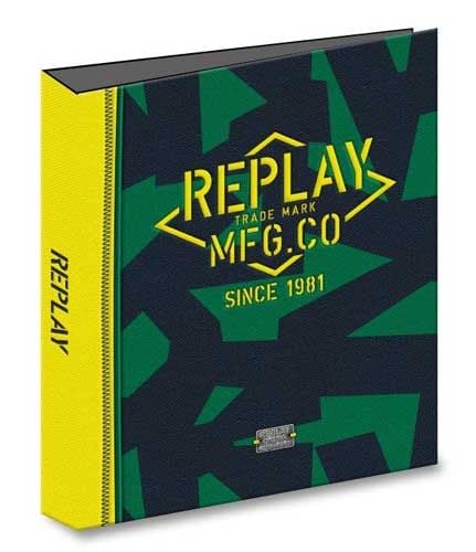 Класьор Replay с два ринга, за момчета