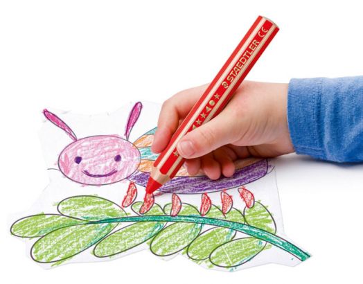 Комплект Staedtler Noris Junior 3 в 1, 12 цвята