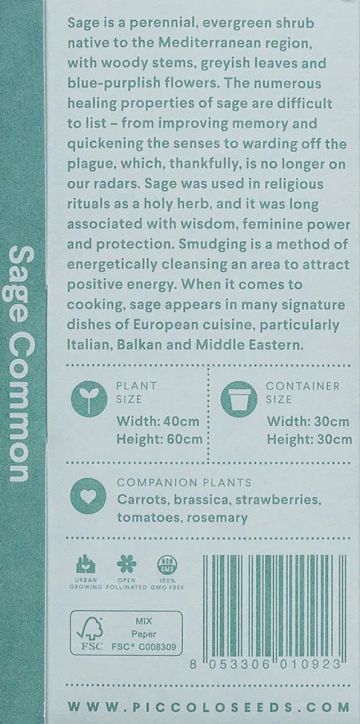 Семена за средиземноморски билки Piccolo, 3 вида