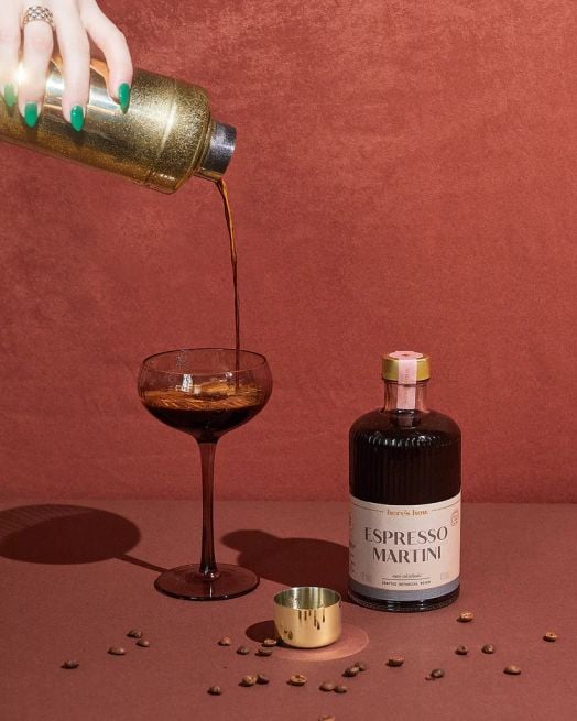 Чаши за коктейл Here's How The Lou Coupe Smoke, 2 бр.