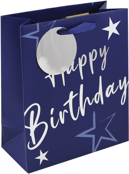 Подаръчна торбичка Eurowrap - Male Birthday, малка