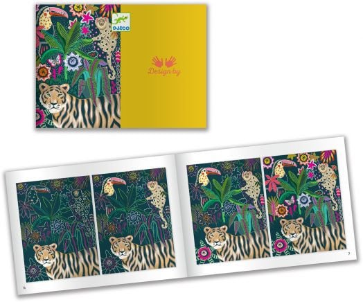 Комплект скреч карти Djeco - Rococo