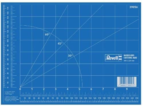 Малка подложка за рязане Revell, син цвят