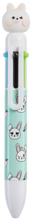 Многоцветна химикалка Miquelrius Back2Fun Bunny, мента