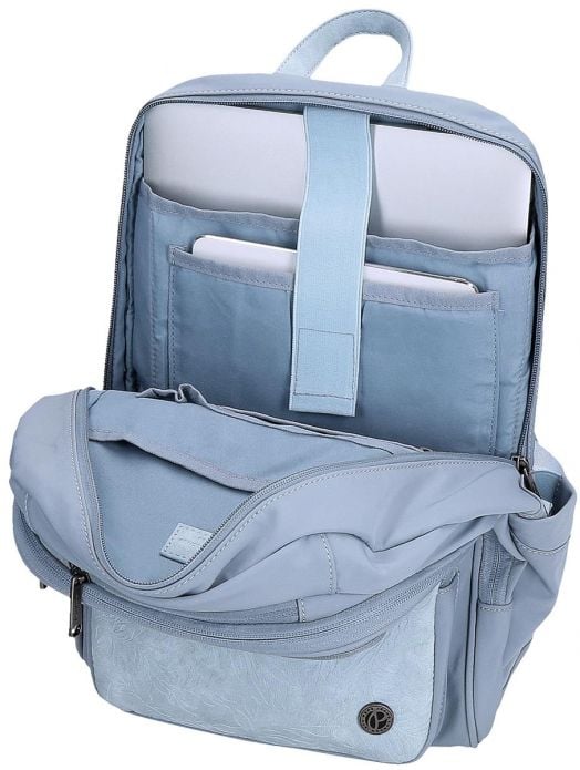 Раница за лаптоп Pepe Jeans Jana Blue с две отделения