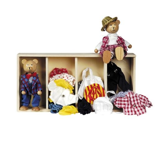 Креативна игра Goki, кутия с мечета и дрешки