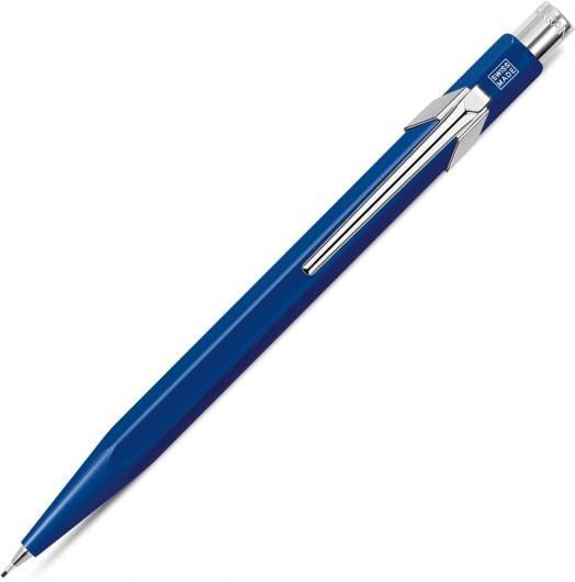Автоматичен молив Caran d'Ache 844 Metal Collection, син сапфир