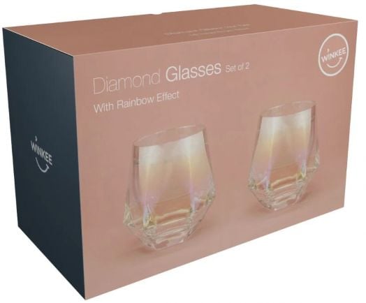 Чаши Winkee с ефект на дъгата, 2 бр.