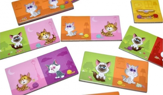 Детска логическа игра: Mindo Kitty