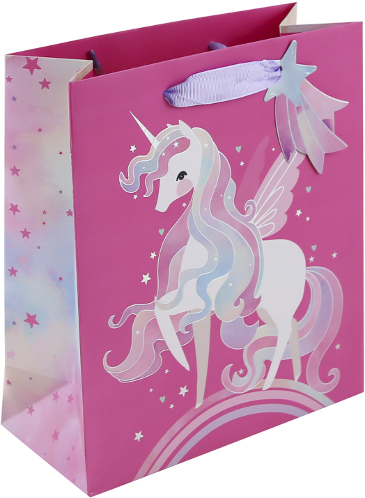 Детска подаръчна торбичка Eurowrap - Pretty Unicorn, малка