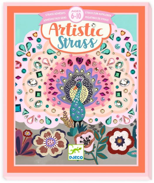 Творчески комплект Djeco - Направи картини с диаманти, Дива красота