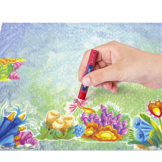 Маслени пастели Staedtler Noris Club, 25 цвята