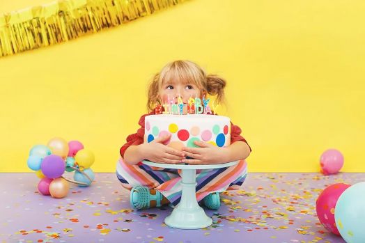 Свещи за рожден ден PartyDeco - Happy Birthday