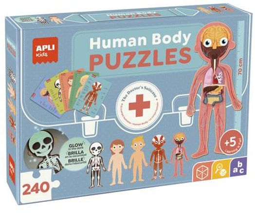 Пъзел Apli - Човешкото тяло
