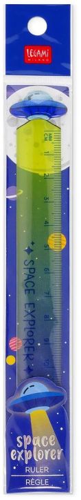Линийка Legami - Space, 15 см.