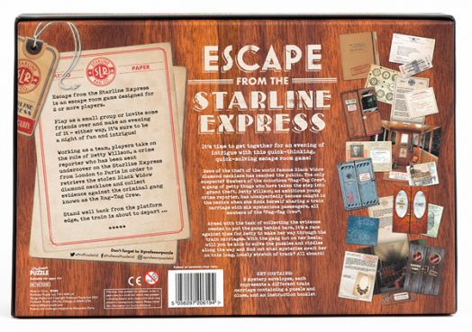 Игра Professor Puzzle: Escape from the Starline Express