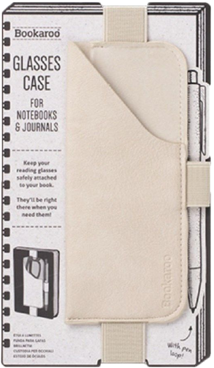 Калъфче за очила Bookaroo, кремаво