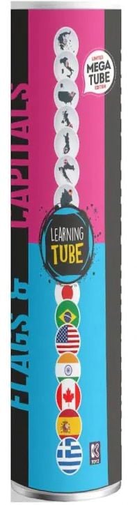 Образователна игра Learning tube - Флагове и столици