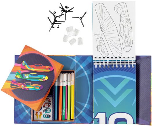 Комплект за сглобяване на самолет Tiger Tribe - Jet Racers