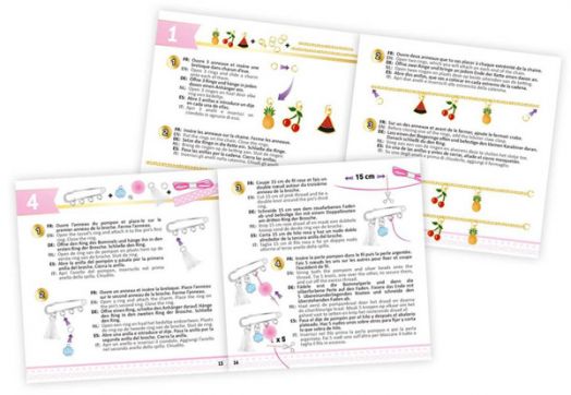 Творчески комплект Buki Be Teens - Направи сам бижута Кавай