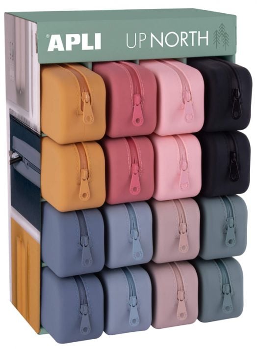 Силиконов несесер Apli Up North, мента