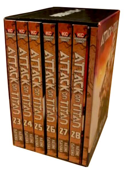 Attack on Titan The Final Season Part 1 Manga Box Set