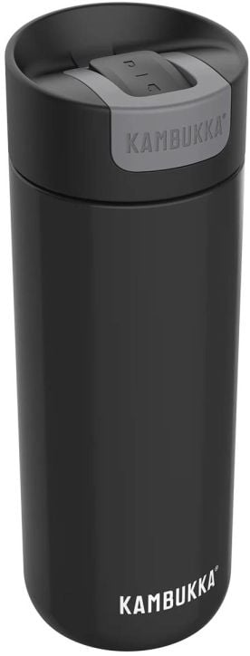 Стоманена термочаша Kambukka Olympus Black, 0.500 л.