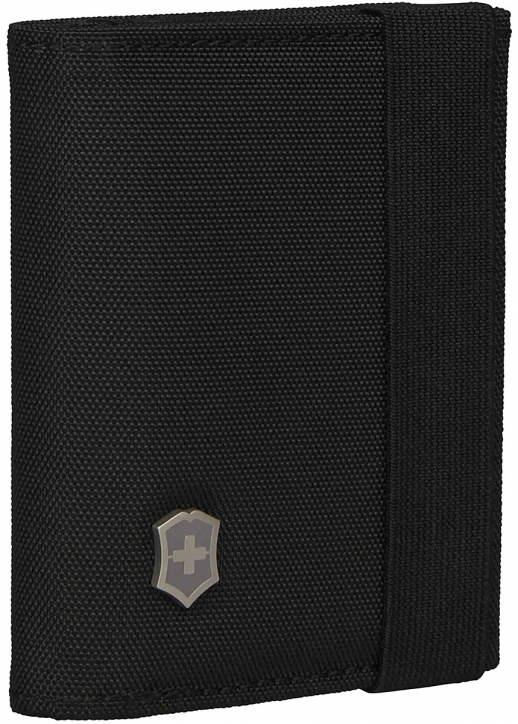 Портфейл Victorinox Tri-Fold RFID, черен