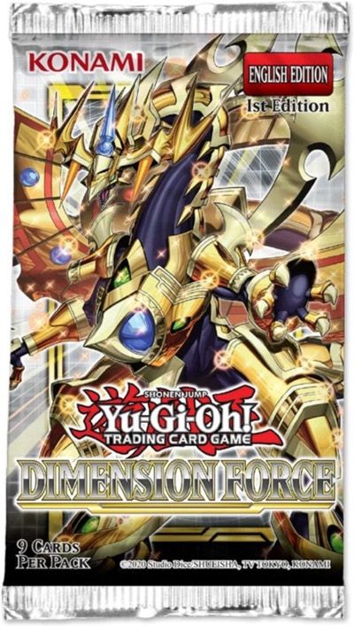 Карти за игра Yu-Gi-Oh!- Dimension Force Booster