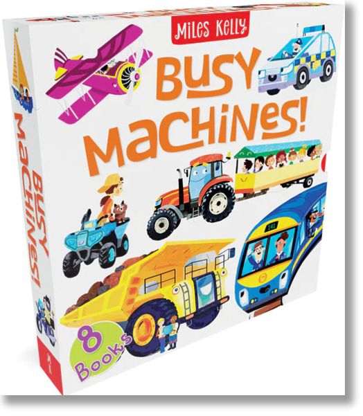 Busy Machines! 8-Book Slipcase
