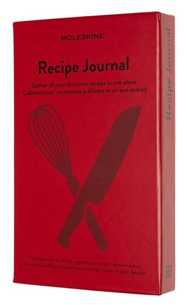 Тефтер Moleskine Passion Recipe Journal Red