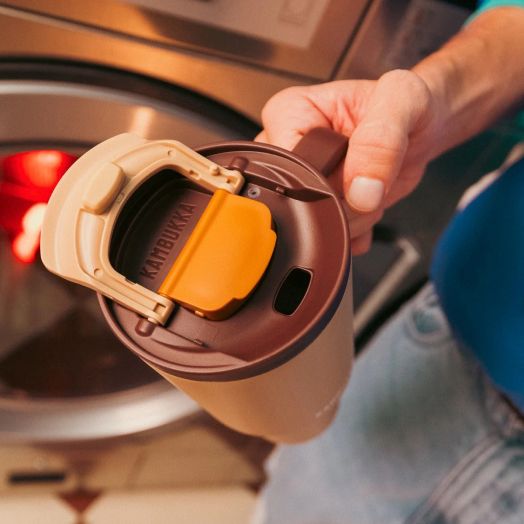 Стоманена термочаша Kambukka Rio Almond, 0.950 л.