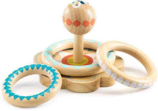 Дървена играчка за сортиране Djeco - BabyHoopi