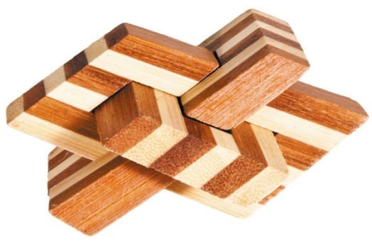 3D пъзел от бамбук - Верижен възел