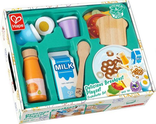 Дървен комплект Hape - Закуска