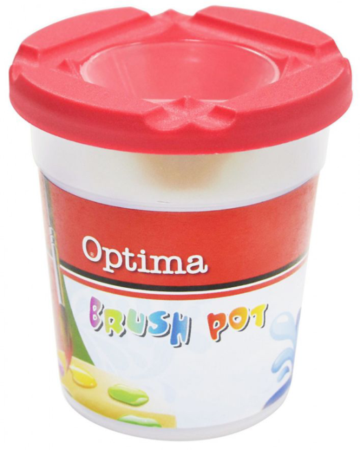 Пластмасова чашка за четки Optima