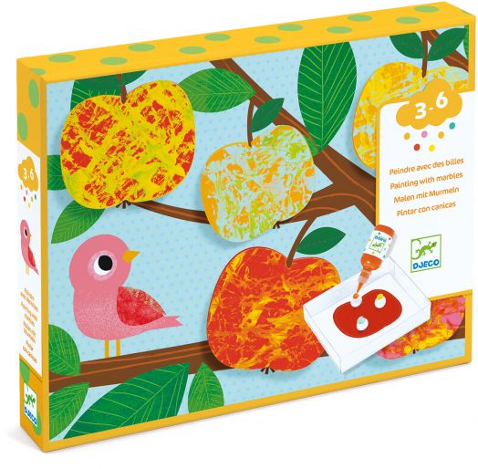 Комплект за оцветяване с топчета Djeco