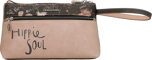 Козметичен несесер Anekke Peace & Love Pink, 28 x 17 x 8 см.