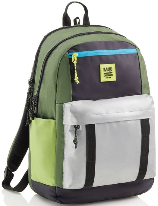 Раница Miquelrius Rider Green с две отделения и два предни джоба, 28 л.