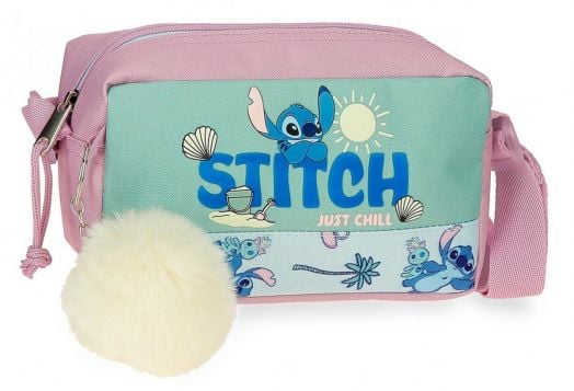 Детска чанта за през рамо Stitch Just Chill