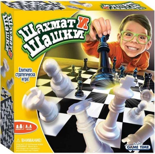 Детска игра Funville - Шахмат и шашки