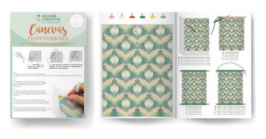 Гоблен Graine Creative - Тропически цветя