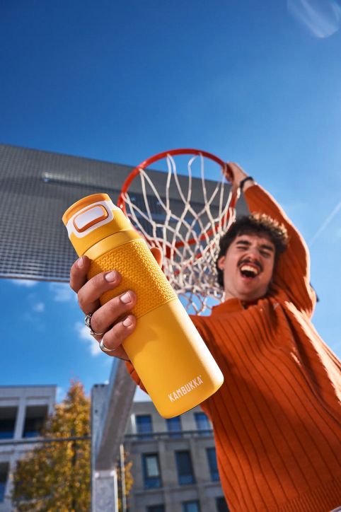 Стоманена бутилка Kambukka Elton Insulated Mango Maniac, 0.750 л.
