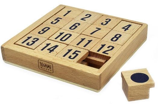 Логическа игра Legami: 15 Puzzle