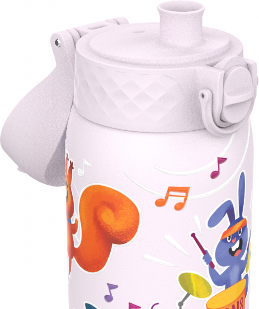 Бутилка за вода Ion8 - Животни, 400 мл.