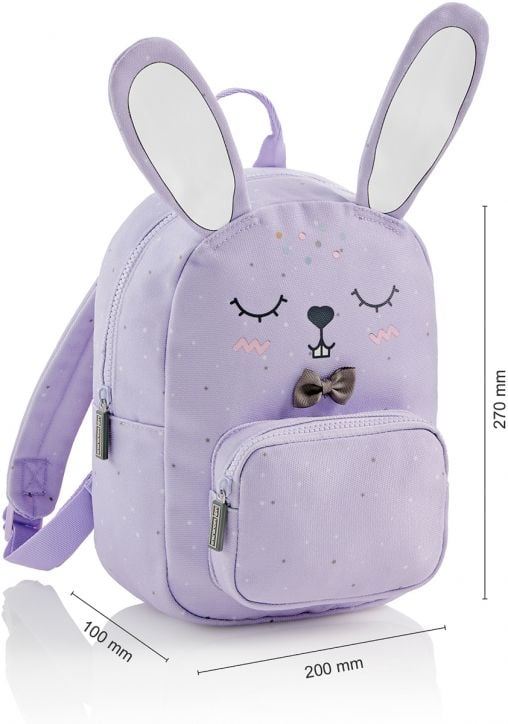 Раничка за детска градина Miquelrius Wild Puppies - Зайче, 5 л.