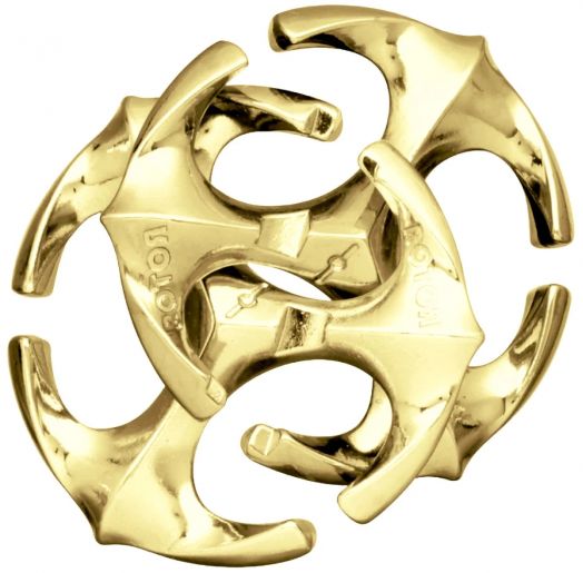 3D пъзел Eureka Hanayama Cast Mini Huzzle Rotor Gold