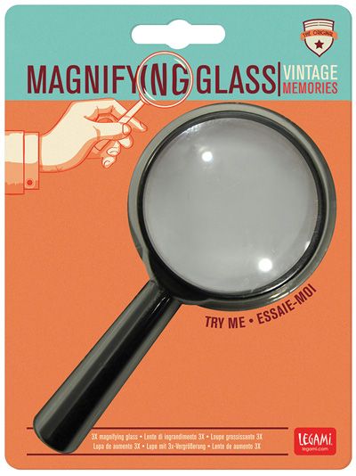 Увеличителна ретро лупа Legami с увеличение 3X