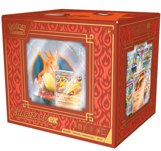 Комплект Pokemon TCG: Charizard ex Super Premium Collection