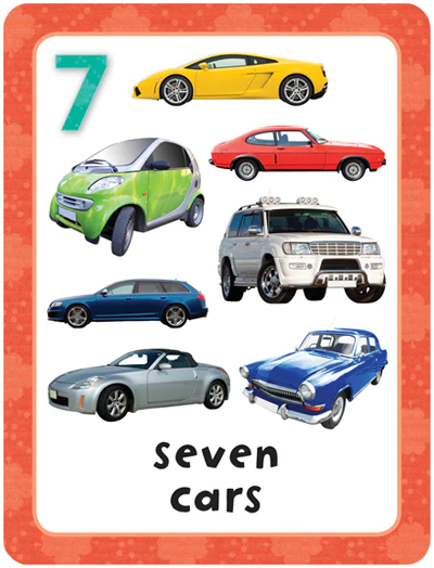 Get Set Go Flashcards: 123